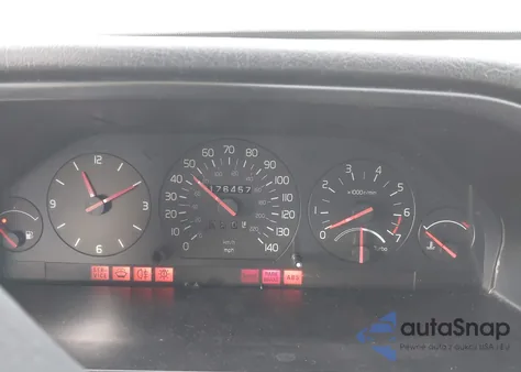 1991 Volvo 940 Se z USA, uszkodzony, nr VIN YV1KA8740M0001971